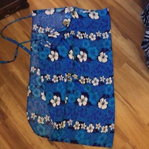 Wrap around skirt